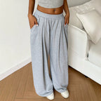 Pantalones anchos de pernera ancha