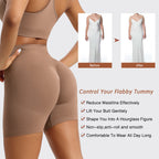 Pantalones de mujer push-up, cintura alta, control de abdomen, faja moldeadora, pantalones de seguridad finos
