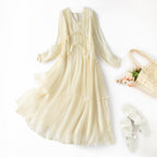 Mulberry Silk Beach Maxi Dress