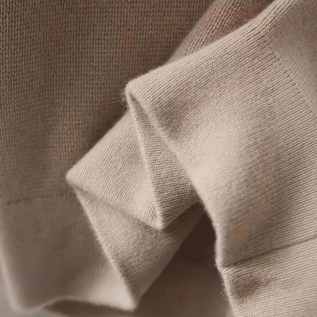 Stand-Collar Single-Button Knit Cardigan - view 2