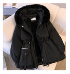 Faux-Fur Trim Hooded Puffer Jacket product image 3