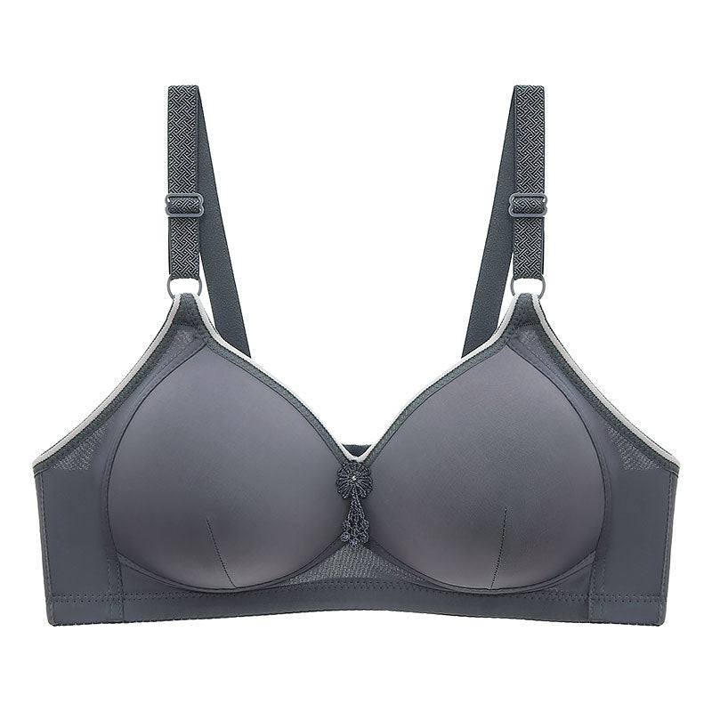 Breathable Plus-Size Wire-Free Bra