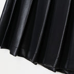 Vestido sin mangas de cuello medio a alto