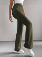 Pantalon décontracté ample et élastique