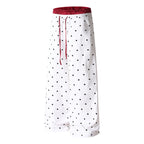 Pantalon de jogging droit à pois imprimés sur toute la surface