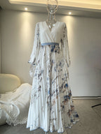 Floral V-Neck Maxi Dress — product image 4
