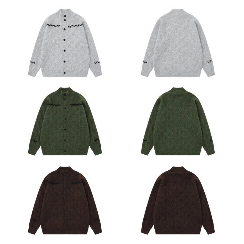 Printed Open-Front Cardigan Jacket product image 1