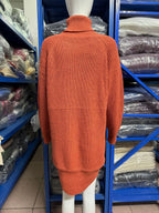 Cutout High-Neck Knit Dress — product image 24
