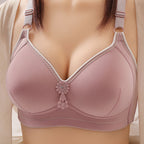 Breathable Plus-Size Wire-Free Bra - view 7