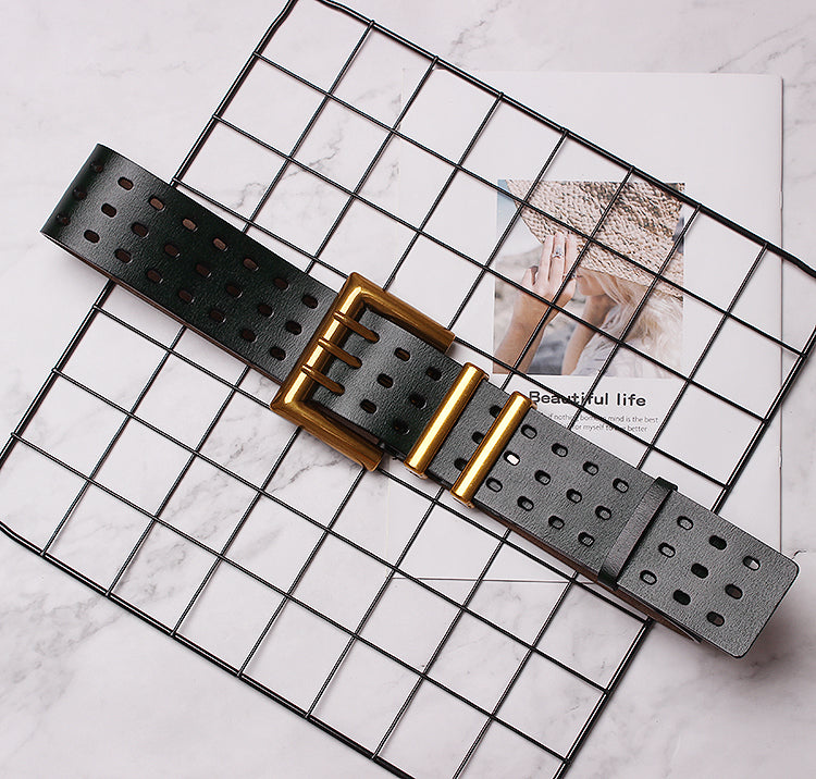 Vintage Double-Buckle Wide Belt product image 19