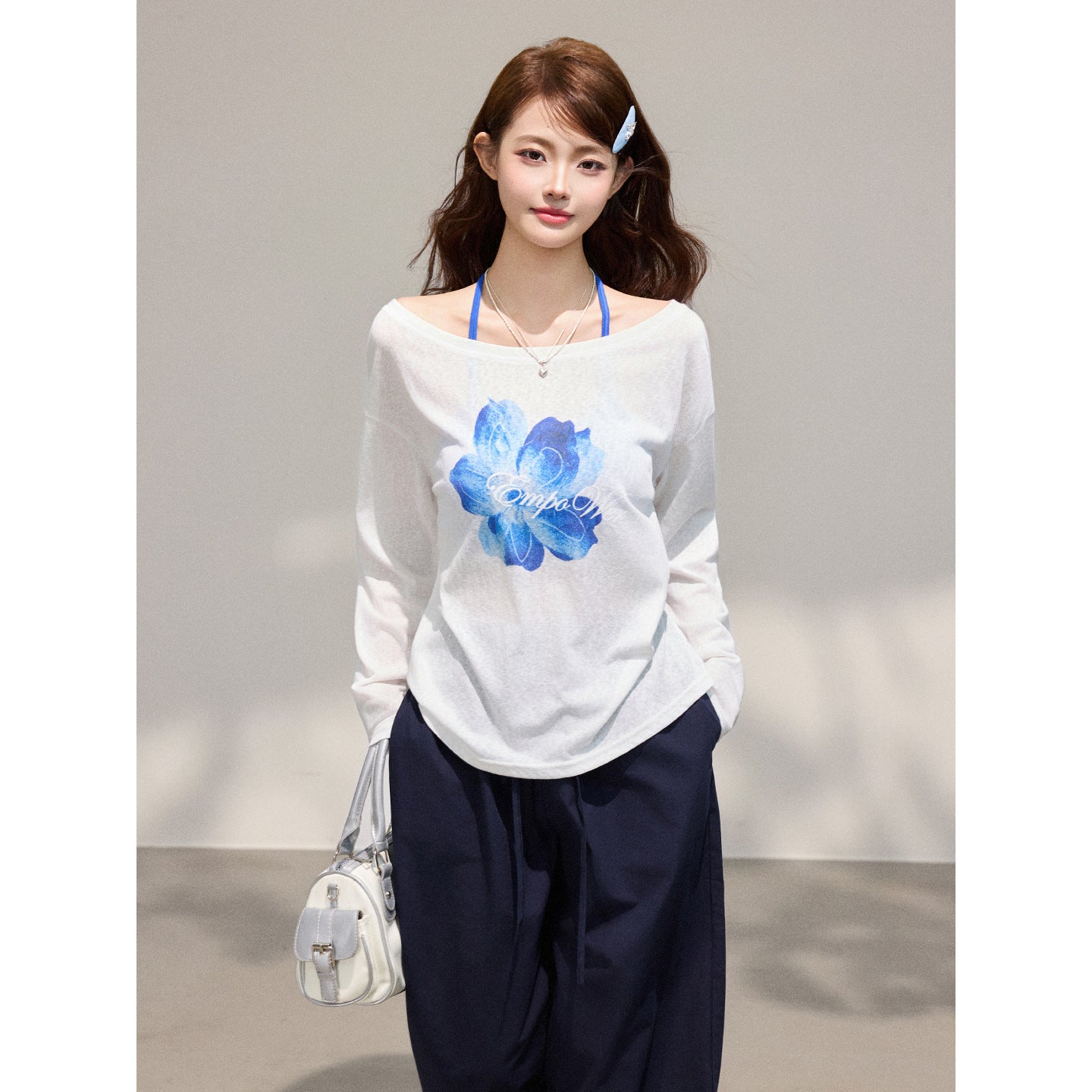 Floral Two-Piece Cardigan Set