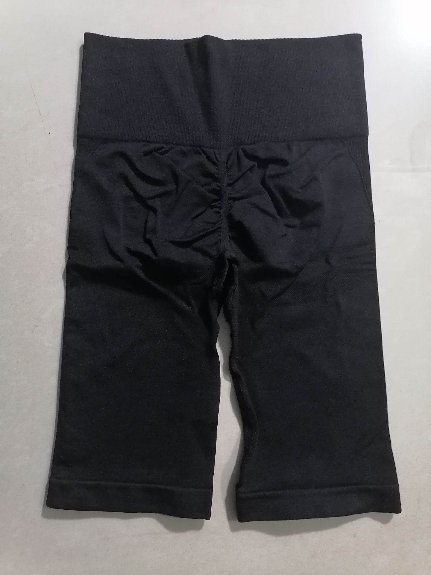 Pantalones Capri de Cinco Octavos para Mujer, de Cintura Alta, Ajustados y de Secado Rápido, para Ciclismo y Yoga