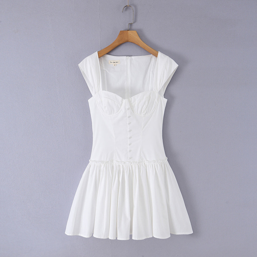Mini-robe à corset