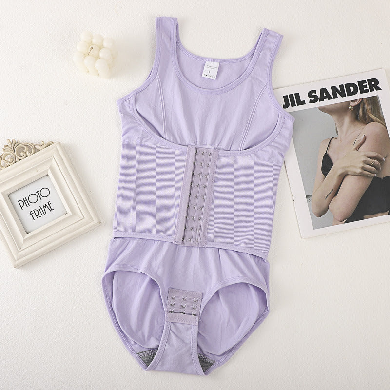 Front-Closure Full-Body Shaping Bodysuit