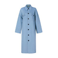 Wide-Sleeve Double-Faced Wool Overcoat - view 7