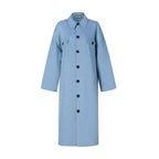 Wide-Sleeve Double-Faced Wool Overcoat - view 7