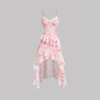 Mesh Camisole Maxi Dress