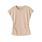 Side-Cutout Sleeveless Top