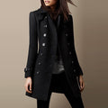 Double-Breasted Casual Jacket