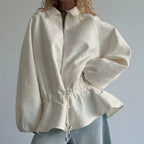 Cropped Waist-Length Jacket