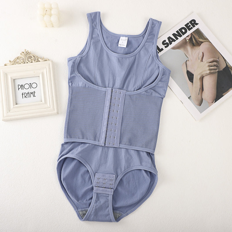 Front-Closure Full-Body Shaping Bodysuit