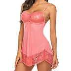 Lace Camisole Chiffon Pajama Set