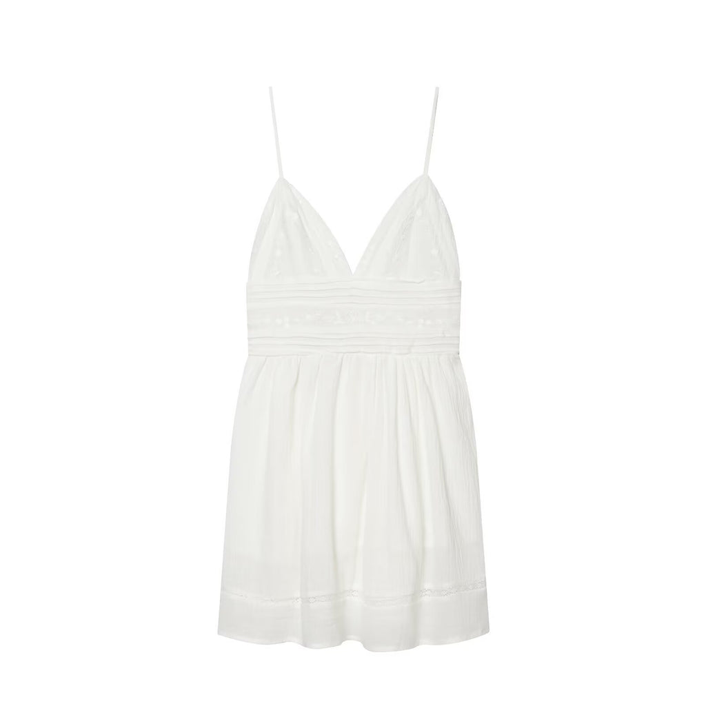Embroidered Camisole Mini Dress