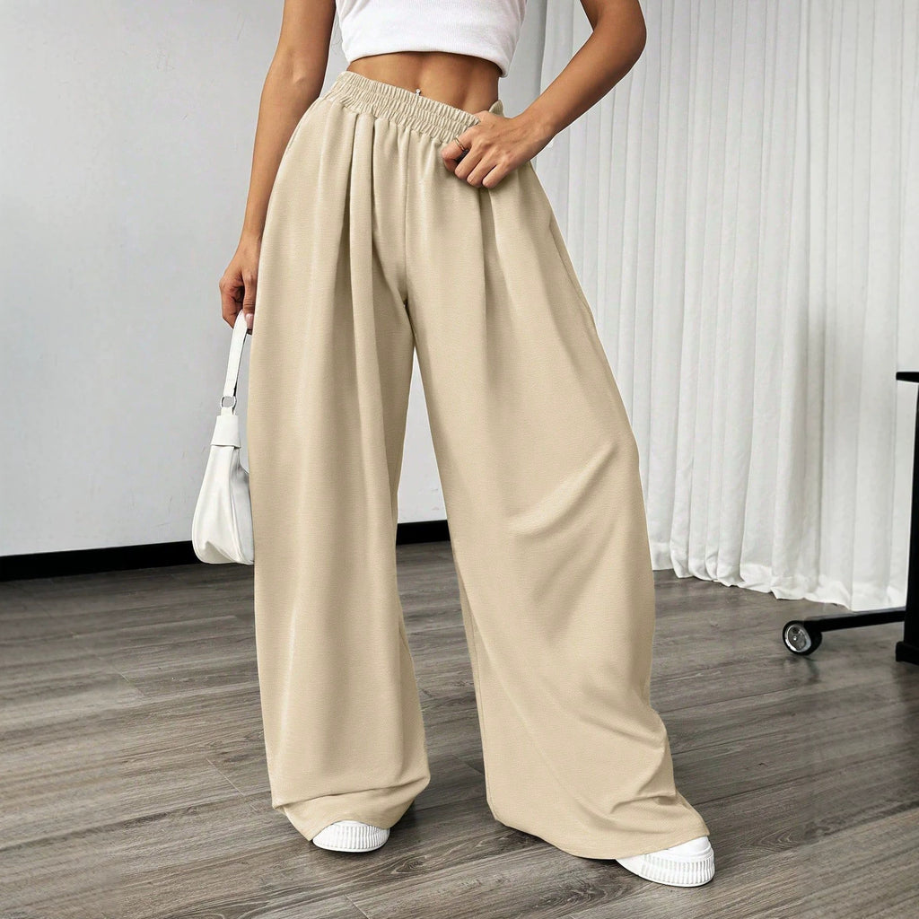 Pantalones anchos de pernera ancha