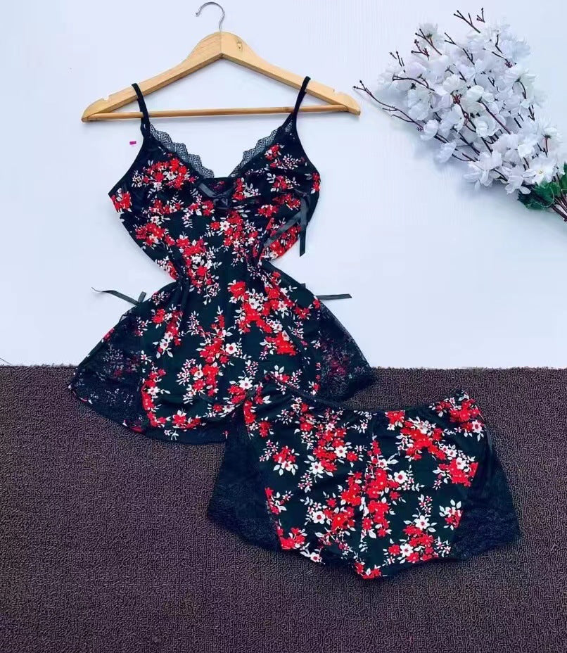 Ensemble de nuisette et short pour femme