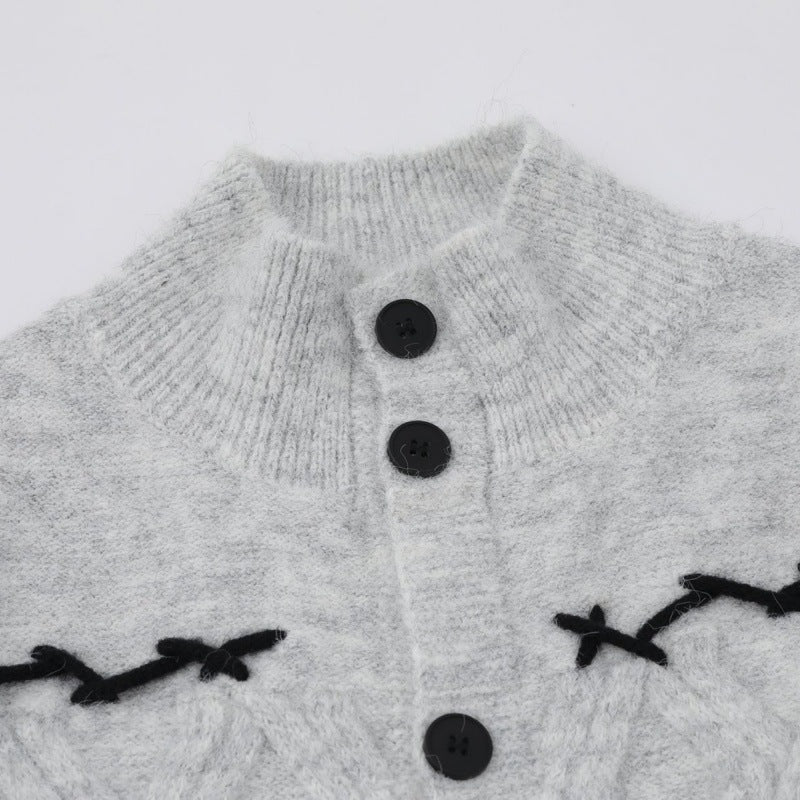 Printed Open-Front Cardigan Jacket product image 9