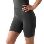 Seamless Tummy-Control Yoga Shorts