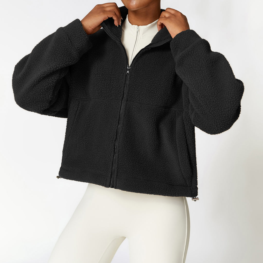Zip-Through Sherpa Fleece Jacket - view 4