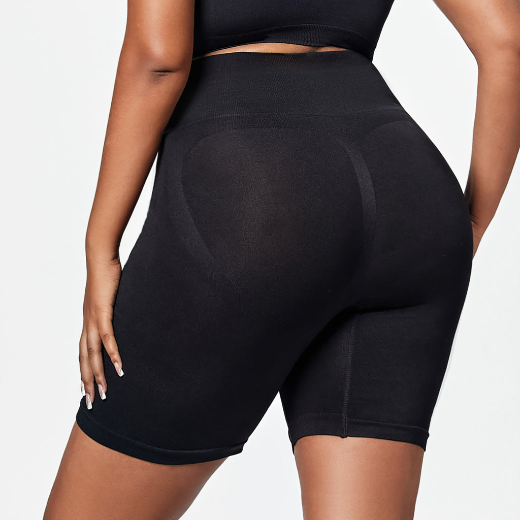 Pantalones de mujer push-up, cintura alta, control de abdomen, faja moldeadora, pantalones de seguridad finos
