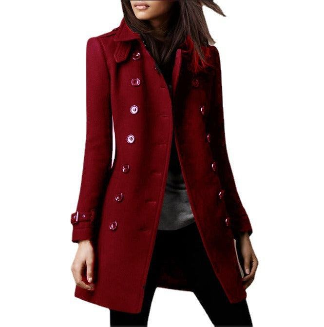 Double-Breasted Casual Jacket