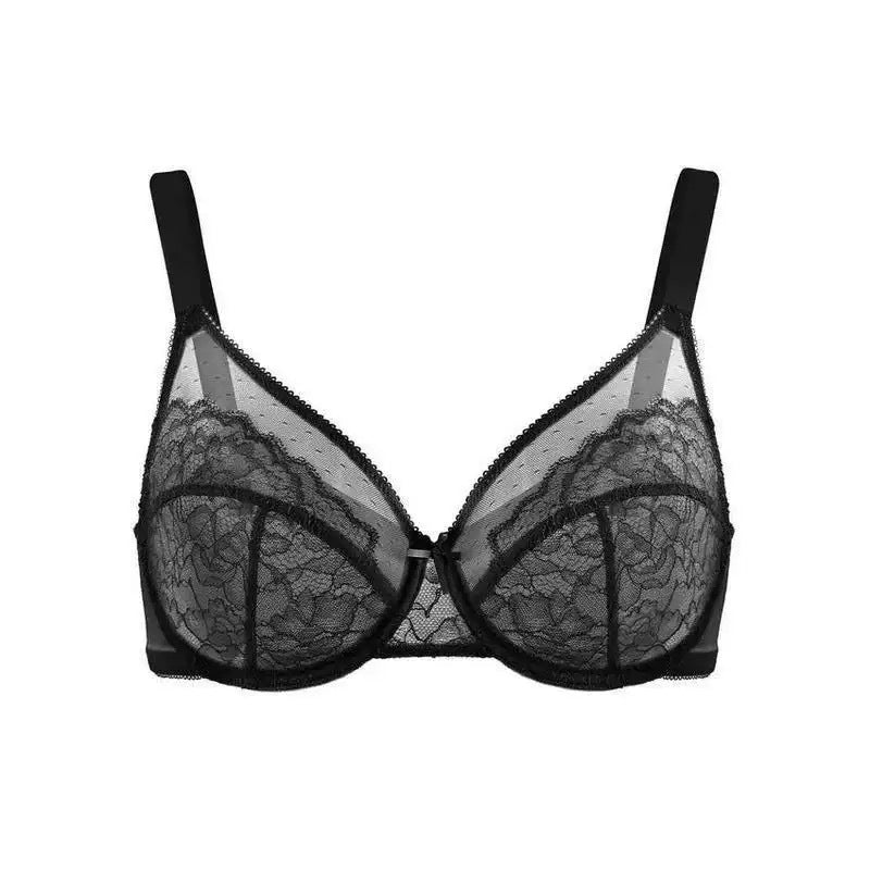Ultra-Thin Lace Full-Cup Bra
