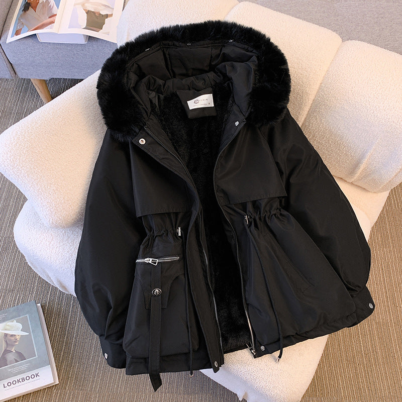 Faux-Fur Trim Hooded Puffer Jacket product image 13