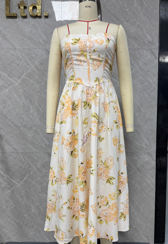 Printed Sleeveless Maxi Dress — product image 3
