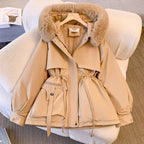 Faux-Fur Trim Hooded Puffer Jacket product image 9