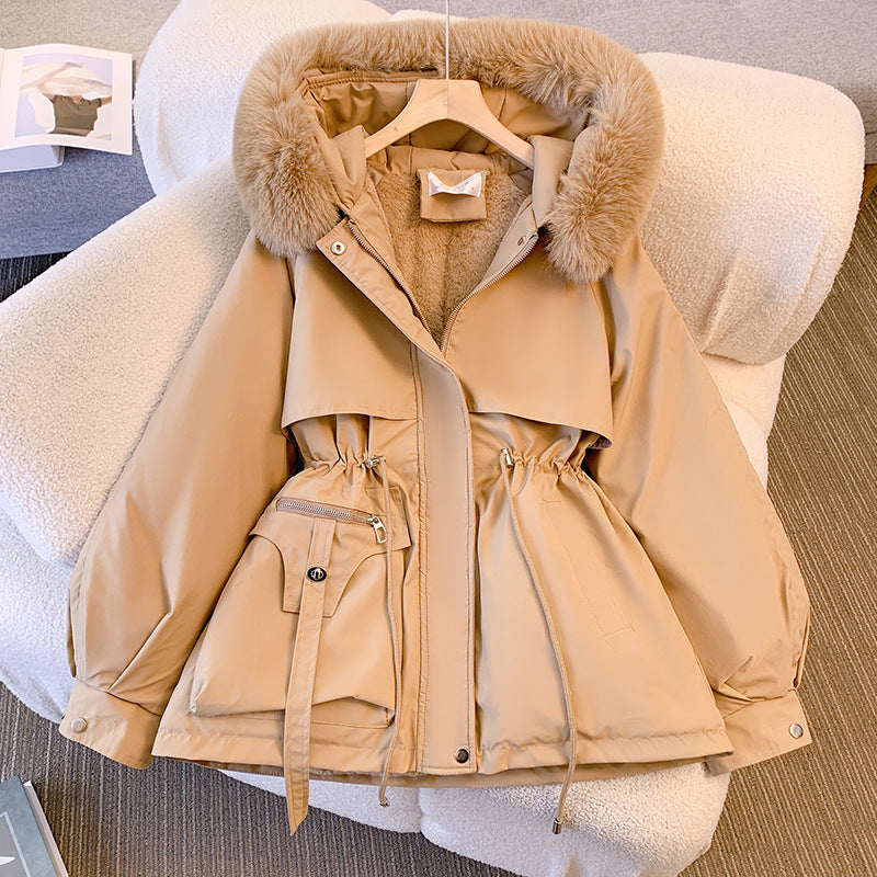 Faux-Fur Trim Hooded Puffer Jacket product image 9