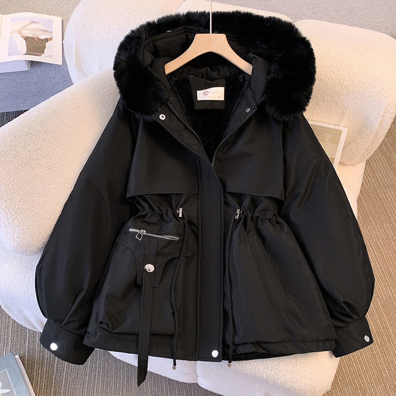 Faux-Fur Trim Hooded Puffer Jacket product image 11