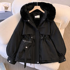 Faux-Fur Trim Hooded Puffer Jacket product image 11