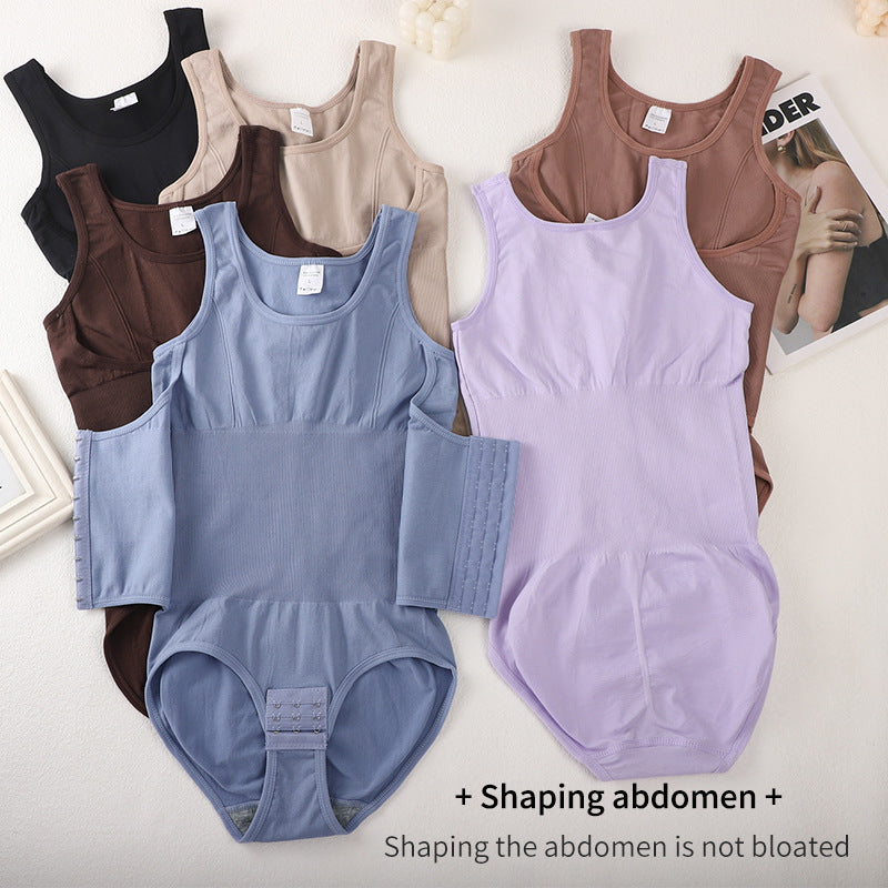 Front-Closure Full-Body Shaping Bodysuit