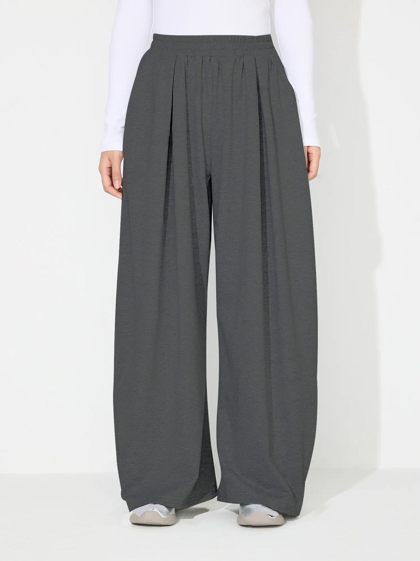 Pantalones anchos de pernera ancha