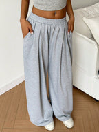 Pantalones anchos de pernera ancha