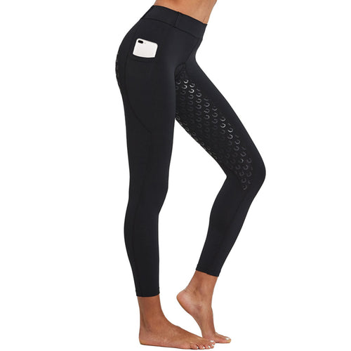 Anti-Slip High-Waist Riding Leggings