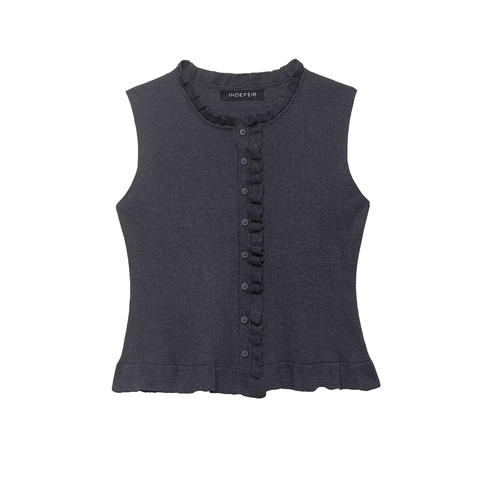 Ruched Soft Sleeveless Top