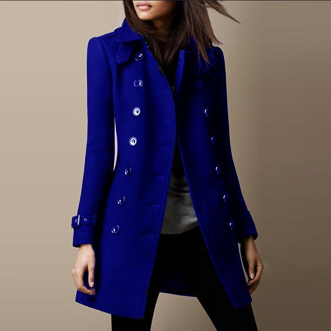 Double-Breasted Casual Jacket