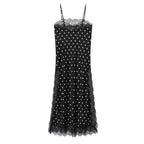 Vintage Lace Polka-Dot Maxi Skirt in Polka Dot - view 2