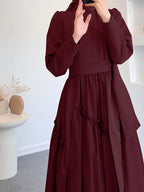 High-Waist Flowing Maxi Dress — product image 2