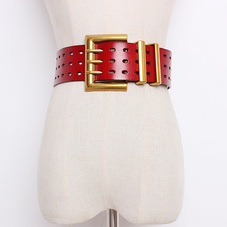 Vintage Double-Buckle Wide Belt product image 30